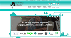 Desktop Screenshot of hertschamber.com