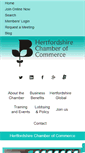 Mobile Screenshot of hertschamber.com